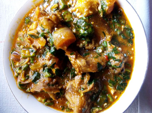 nigerian okra soup