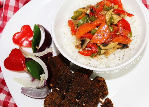 Nigerian suya bouquet